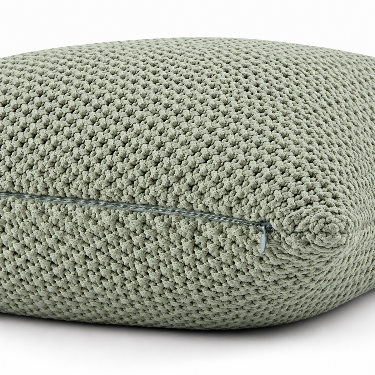 Textured Knit Decorative Throw Pillow