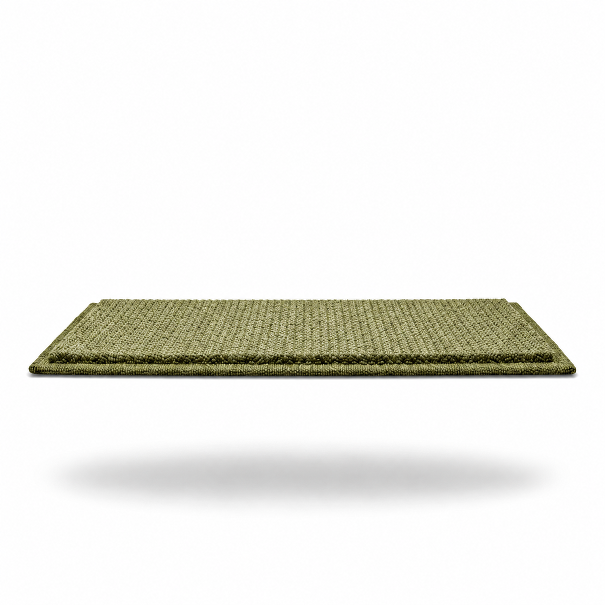 Olive Textured Woven Doormat