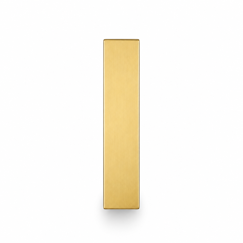 Gold Sunburst Modern Square Wall Clock