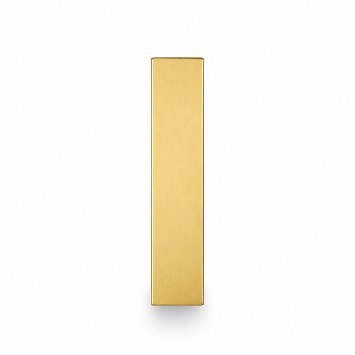Gold Sunburst Modern Square Wall Clock