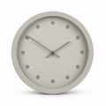Gray Modern Minimalist Wall Clock