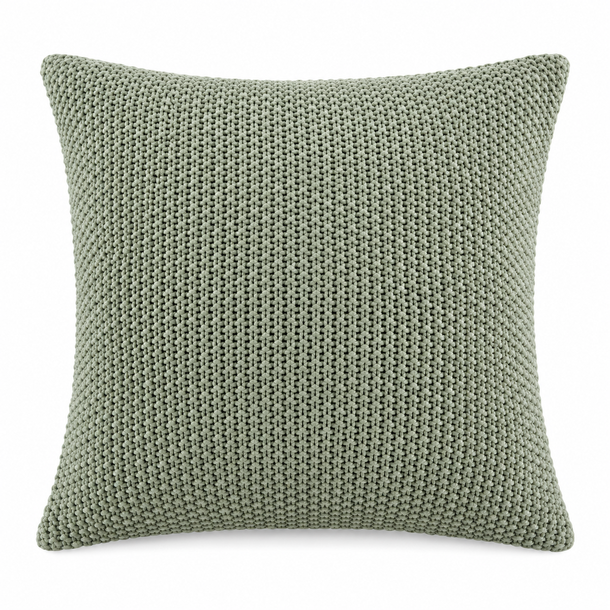 Textured Knit Decorative Throw Pillow